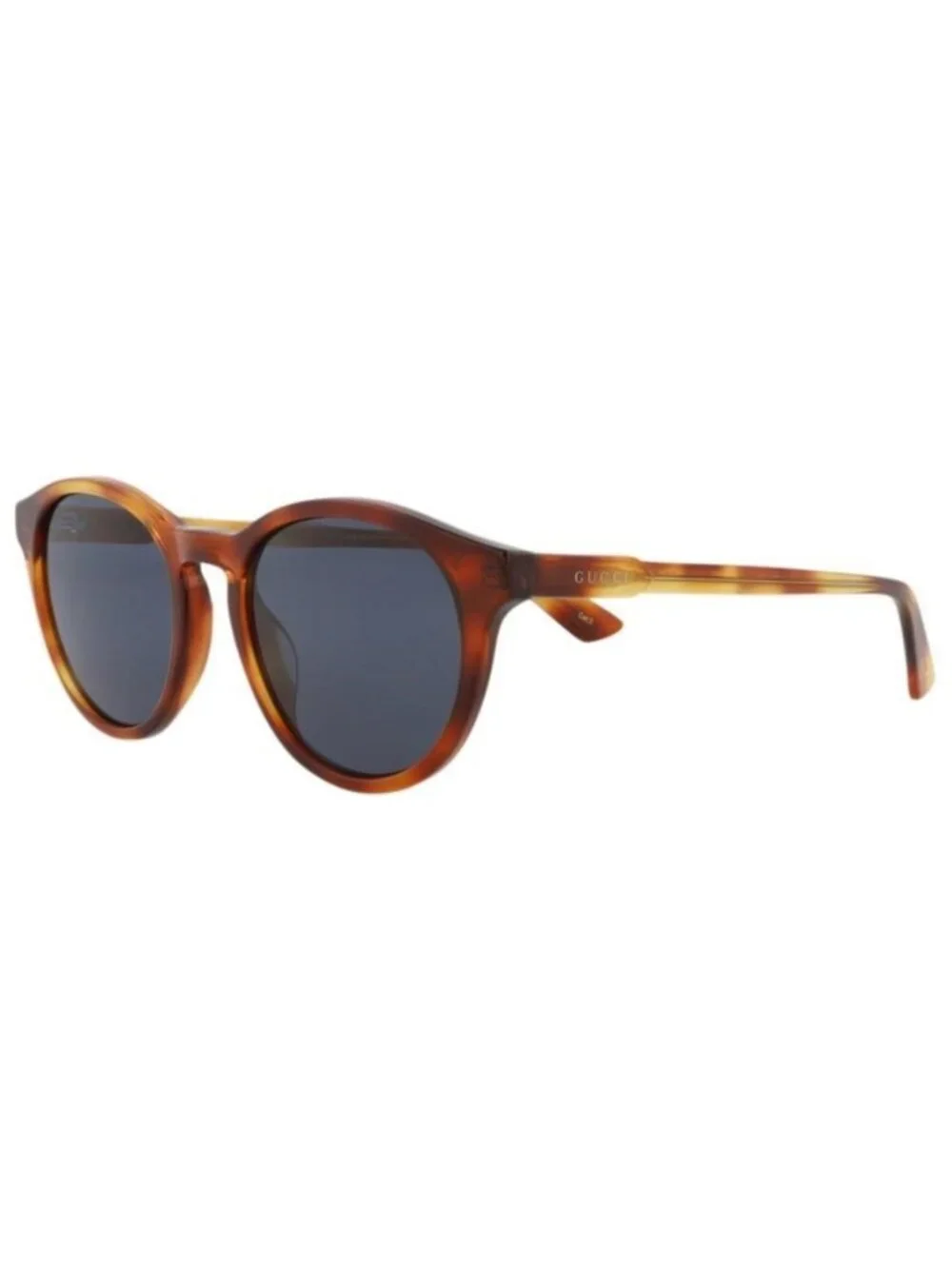 New Gucci Mens Round/Oval Havana Havana Blue Fashion Designer Sunglasses